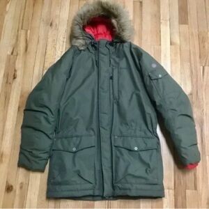 Timberland Weathergear Parka with removable hood -size M in EUC